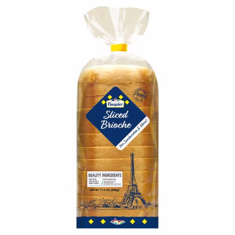 Sliced Brioche Loaf