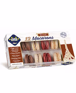 Instore Bakery Gourmet French Macarons