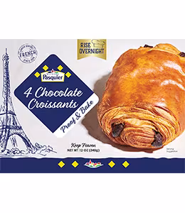 Proof & Bake Chocolate Croissants