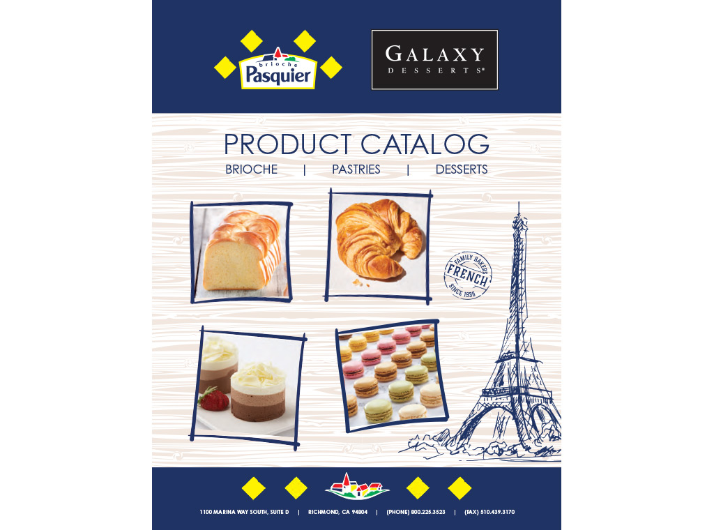 Download and view the Galaxy Desserts | Brioche Pasquier Foodservice catalog