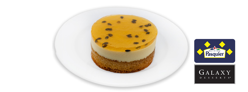 Passion Fruit Mousse Cake 3.5 oz